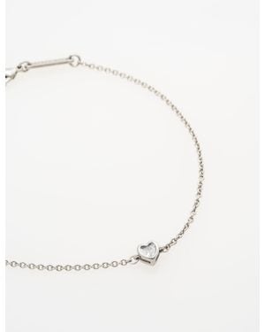 Ted Baker Halles Mini Crystal Heart Adjustable Bracelet - Natural