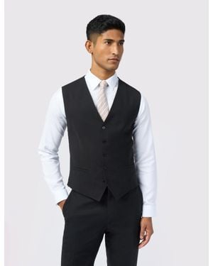 Ted Baker Saphosw Performance Stretch Slim Fit Suit Waistcoat - Blue