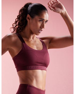 Ted Baker Nona High Support Sculpting Sports Bra - Red