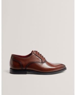 Ted Baker Leather Oxford Shoes - Brown