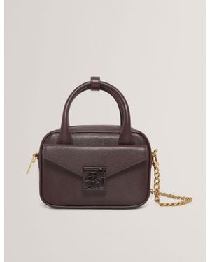 Ted Baker Anibela Top Handle Mini Leather Camera Bag - Multicolour