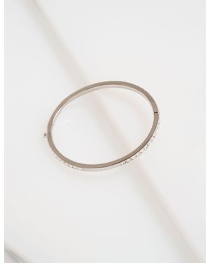 Ted Baker Slim Crystal Shimmer Bangle Bracelet - Metallic