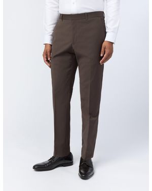 Ted Baker Freetht Tonic Wool Rich Slim Suit Trousers - Grey