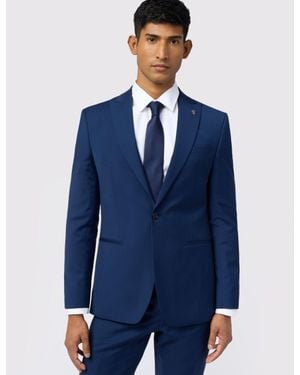 Ted Baker Audenj Tonic Wool Rich Slim Suit Jacket - Blue