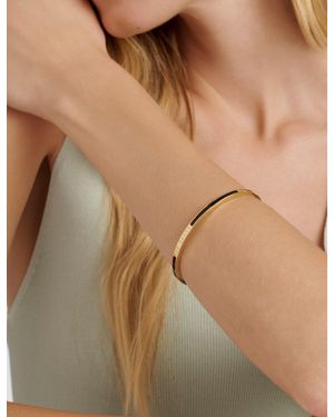 Ted Baker Roleyb Enamel Slim Bangle Bracelet - Natural