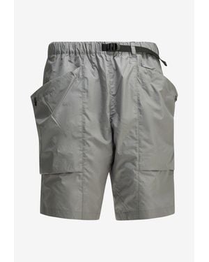 Goldwin Rip-Stop Technical Track Shorts - Gray