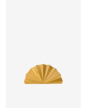Cult Gaia Esme Sculptural Clutch - Yellow