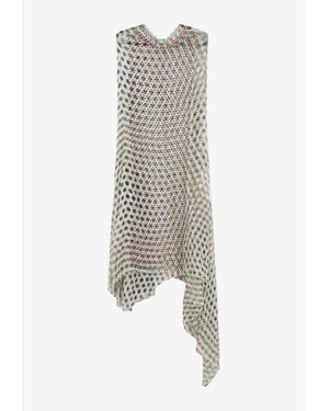 Dries Van Noten Sequin-Embellished Mini Dress - White