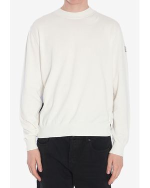 MONCLER X MERCEDES-BENZ Graphic Print Sweater - White