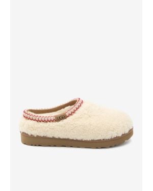 UGG Tasman Maxi Curly Slippers - Natural