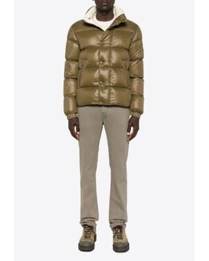 Moncler Tripiti Short Down Jacket - Green