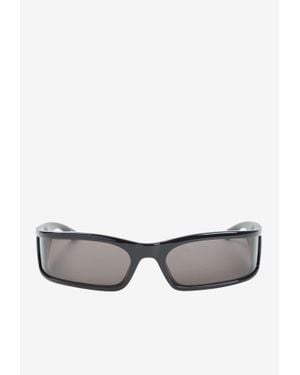 Balenciaga Sunset Rectangle Sunglasses - Grey
