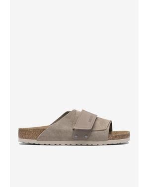 Birkenstock Kyoto Suede Sandals - Brown