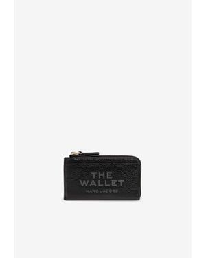 Marc Jacobs Logo-Embossed Leather Wallet - White