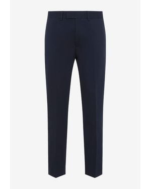 Tom Ford Straight-Leg Chino Pants - Blue