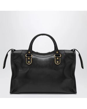 Balenciaga Medium Le City Uptown Top Handle Bag - Black