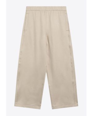 Max Mara Filovia Silk-Blend Pants - White