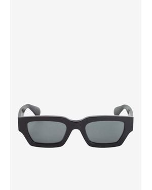 Jil Sander X Oliver Peoples Edition 6 Rectangular Sunglasses - Grey