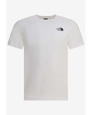 The North Face Vertical Ss T-Shirt - White