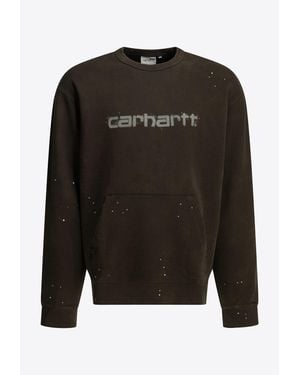 Carhartt Painter Logo Sweatshirt - Black