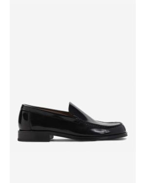 Lemaire Classic Leather Loafers - Black
