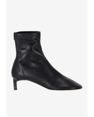Dear Frances Fio 50 Leather Ankle Boots - Black