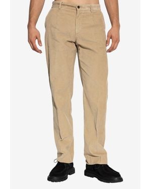 Dolce & Gabbana Straight-Leg Corduroy Pants - Natural