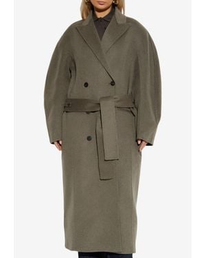 Jacquemus D'Homme Curvio Coat - Green