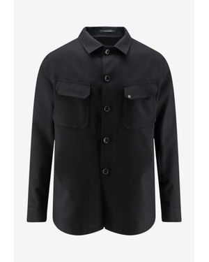 Tagliatore Calvin Buttoned Shirt - Black