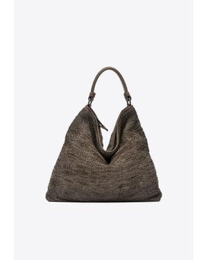 Giancarlo Nevola Zip-Up Tote Bag - Brown