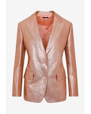 Tom Ford Powder Tailored Jacket - Pink