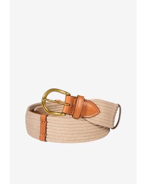 Jérôme Dreyfuss Wide Strap Buckle Belt - Pink
