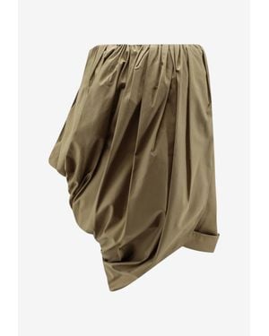 Chloé Draped Wrap Skirt - Natural