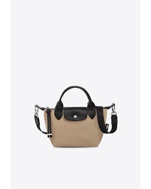 Longchamp Xs Le Pliage Energy Handbag - Natural