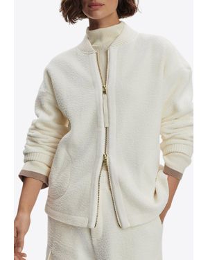 Varley Willmont Fleece Cardigan - Natural