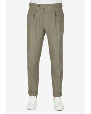 Slowear Tapered-Leg Pants - Grey
