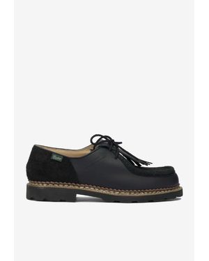 Paraboot Leather Lace-Up Shoes - Black