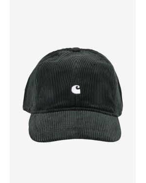 Carhartt Harlem Corduroy Baseball Cap - Black