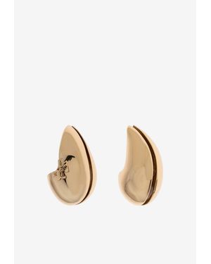 Tory Burch Pierced Clip-On Earrings - Natural
