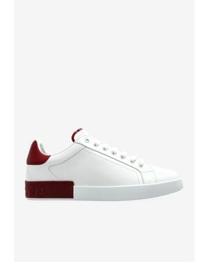 Dolce & Gabbana Portofino And Sneakers - White