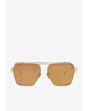 Balmain Premier Aviator Sunglasses - Natural