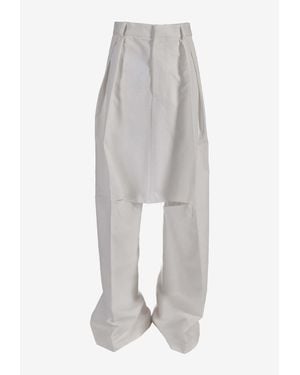 Niccolò Pasqualetti Brezza Skirt-Style Pants - White
