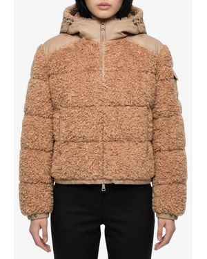 Moncler Alpestre Teddy Down Jacket - Black