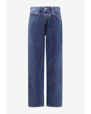 RE/DONE 90S Straight-Leg Jeans - Blue