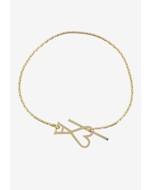 Ami Paris Ami De Coeur Bracelet - White
