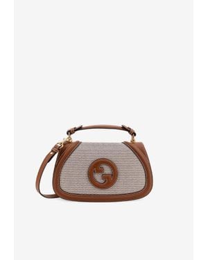 Gucci Medium Blondie Top Handle Bag - Brown
