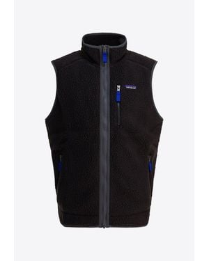 Patagonia Retro Pile Fleece Vest - Black