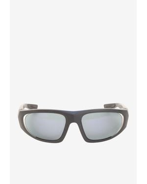 Prada Ergonomic Shield Sunglasses - Grey