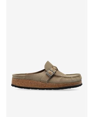 Birkenstock Buckley Braided Slides - Brown