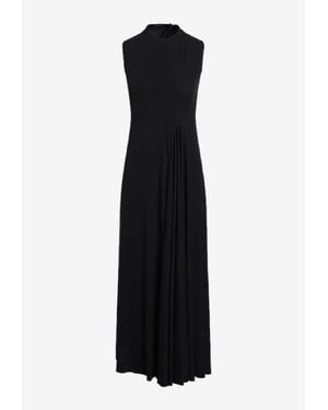 Balenciaga Sleeveless Long Dress - Black